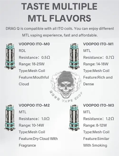 正品 VOOPOO ITO成品芯