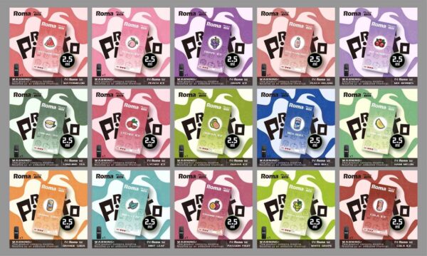 羅馬Roma Picaro 5代主機 煙彈 2.5ML 通用 RELX 5代煙彈